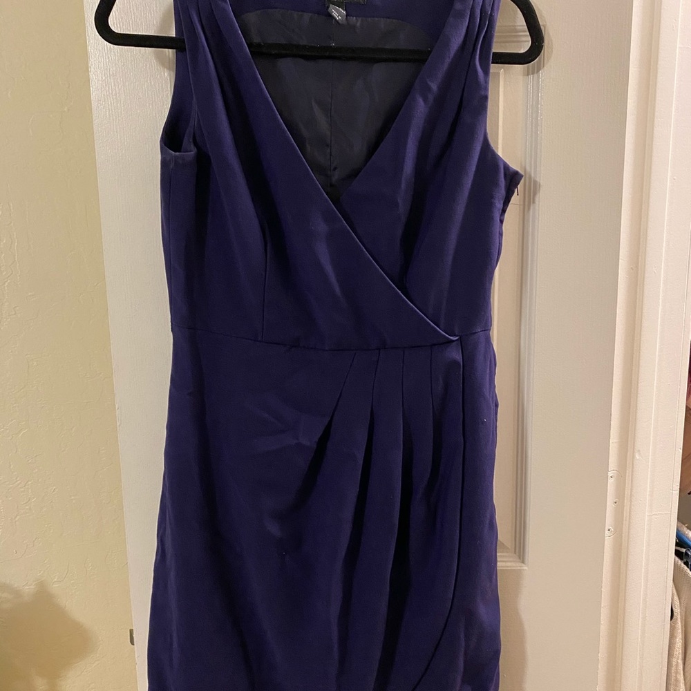 purple h&m dress